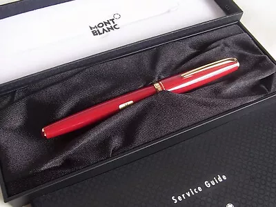 Montblanc Generation Fountain Pen 14K EF Nib Red GT • $239.99