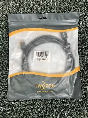 Twozoh Mini HDMI To HDMI Cable 10FT High-Speed HDMI To Mini HDMI (#161) • $10