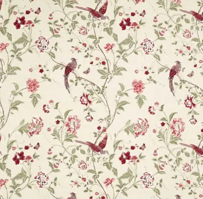 Laura Ashley Summer Palace Cranberry **2.5m Piece** • £52