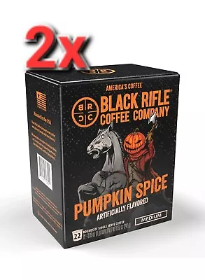 2X- Black Rifle Coffee Pumpkin Spice Medium 22 K-Cups Pods Each FREE SHIPPING • $29.99