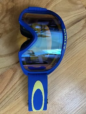 Oakley O Frame XL Goggles Snow Yellow Iridescent Lens • $55