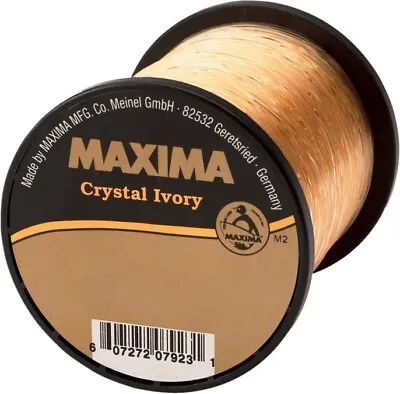 Maxima Crystal Ivory Monofilament Guide Spools • $18.68