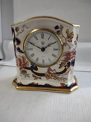 Masons Ironstone Blue Mandalay Nankin Clock Hand Painted • £40