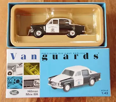 Vanguards VA06801 Hillman Minx IIIA Salford City Police Ltd Edition 1:43 • £24.95