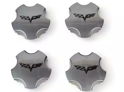 2005-2007 Corvette C6 Wheel Center Cap Competition Dark Gray Gunmetal 9594652 • $55