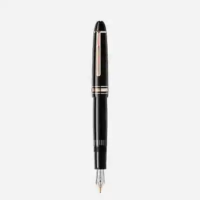 Montblanc Meisterstück Rose Gold-Coated LeGrand  (F) Fountain Pen #112669 ~NEW • $699.95