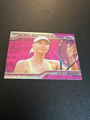 Maria Sharapova 2023 Upper Deck Goodwin Champions SP Pink Wave #P57 • $1