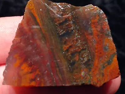 Mexican Flame Agate Rough Slab • $4.99