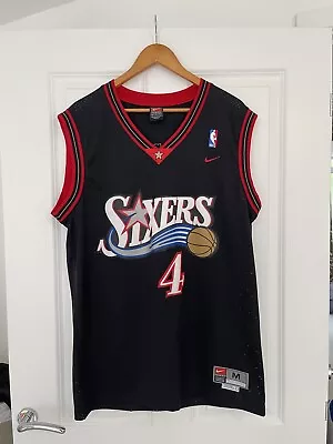 £10 • Buy Van Horn Nike Medium Swingman Sixers Jersey
