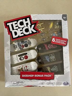 Tech Deck Sk8shop Bonus Pack Plan B Version 6 Finger Skate Boards New Rare ❤️ • $31.94