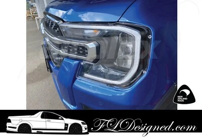 $159 • Buy 2022+Ford Ranger & Everest NXTGEN Sport Raptor XLT Wildtrk CLEAR HeadlightCovers