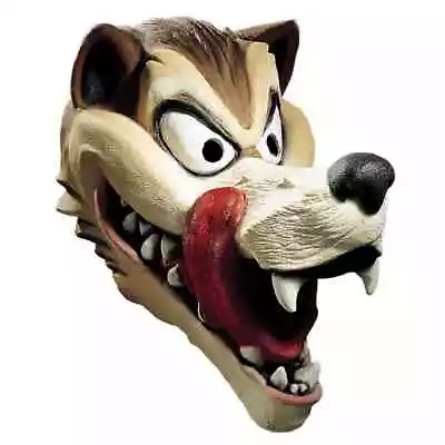 Hungry Wolf Mask Big Bad Werewolf Dress Up Halloween Adult Costume Accessory • $26.85