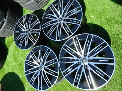 21-inch AMG Wheels EQS SUV X296 Multi-spokes Black OEM Mercedes-Benz A2964011600 • $1800