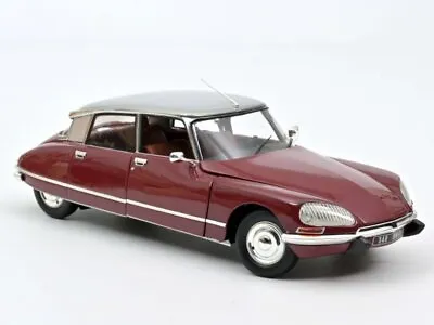 CITROEN DS 23 Pallas - 1972 - Grenade Red / Grey - Norev 1:18 • £77.49