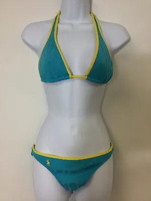 Ralph Lauren Polo Womens String Bikini Sz XS • £12.54