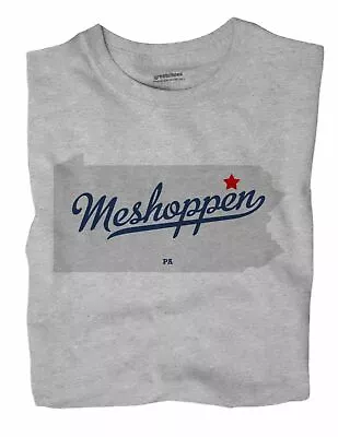 Meshoppen Pennsylvania PA T-Shirt MAP • $18.99