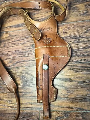 Vintage The George Lawrence Co. Model 7 520 R/H Shoulder Holster FAST SHIPPING • $90