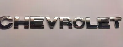 £110.99 • Buy New Chrome 3D Self-adhesive Car Letters Badge Emblem Sticker Spelling CHEVROLET