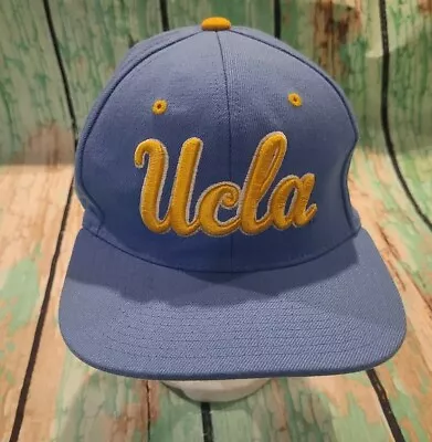 UCLA Bruins Hat Cap Size M/L Blue Flex Stretch Fit Blue Yellow Adult  • $14.99