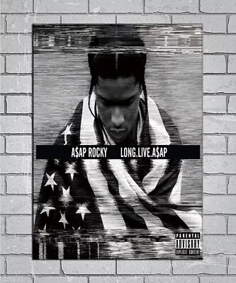144050 A$AP Rocky Long Liv Rap Hip Hop Music Album Wall Print Poster UK • £13.14
