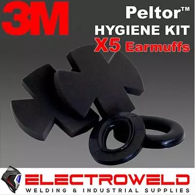 3M Peltor Hygiene Kit For X5 Earmuffs Replacement Pads Ear Muffs Insert Foam Cup • $18.95