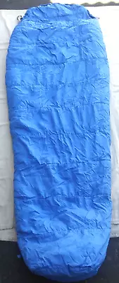 The North Face Vintage Brown Label Sleeping Bag Fibrefill II Blue • $54.95