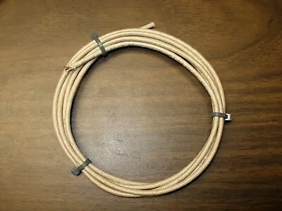 5' Of 14 AWG Type MG Fiberglass Braid Jacket 450°C High Temperature Wire 600V • $8