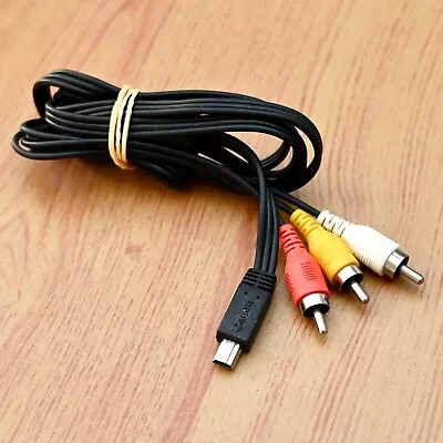 Canon AVC-DC400ST Stereo AV Cable For EOS-7D 5D 1D 60D 600D 55 Etc - BARGAIN  • $12.99