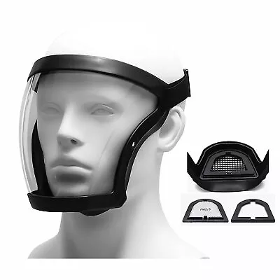 Full Face Super Protective Mask Anti-fog Shield Safety Transparent Head Cover US • $9.69