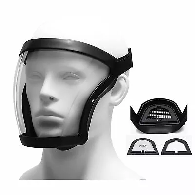 Full Face Super Protective Mask Anti-fog Shield Safety Transparent Head Cover • $9.89