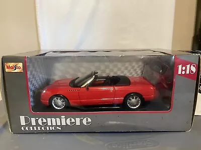Maisto Premiere Collection Thunderbird Show Car 1/18 • $20