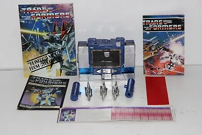 Transformers G1 Original Vintage Soundwave 100% Complete • $69.99