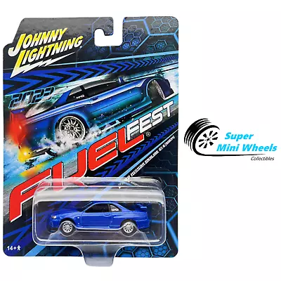 Johnny Lightning 1:64 - 2002 Nissan Skyline GT-R R34 Blue FuelFest • $18.99