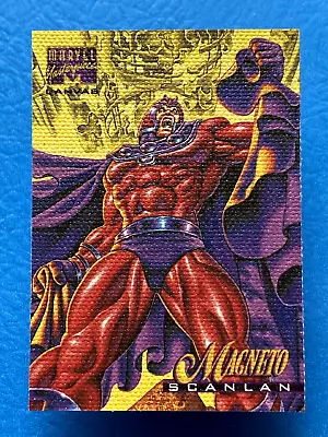 1995 Marvel Masterpieces Canvas Scanlan Magneto #13 • $1.99