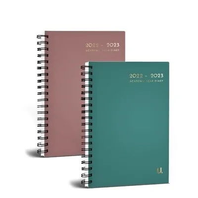 £5.19 • Buy A5 2022-2023 Diary Day To Page Academic Diary Hardback Student School Teacher 