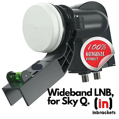 £9.99 • Buy Wideband LNB For Sky Q Freesat 4k G3 Box  Fits MK4 Zone 1 Or 2 Satellite Dish UK