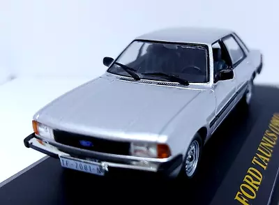 1/43 Scale Ford Taunus 1981  Not Cortina Silver IXO Diecast Model Car MIB • $36.99