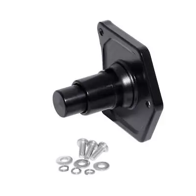 For Harley Big Twin 1991-2017 Black Solenoid Cover Push Button Starter Aluminum • $12.99