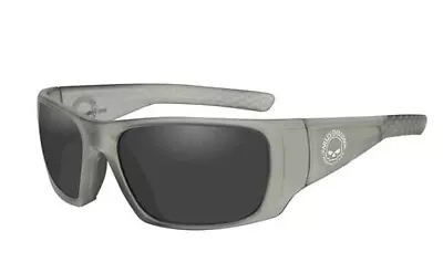 Harley-Davidson Mens Keys Silver/Gray Lens & Matte Gray Frame Sunglasses HAKYS03 • $40.49