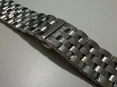 RADO Diastar Tungsten Turtle 20mm Strap Band Bracelet Silver Steel BARGAIN! • £50