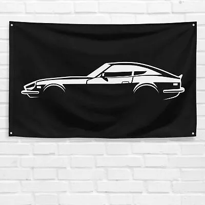 For Nissan 240z Datsun Enthusiast 3x5 Ft Flag Dad Birthday Gift Banner • $19.99