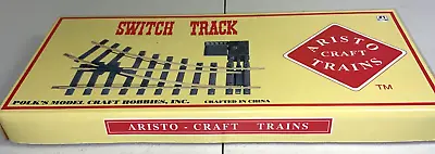 $69.95 • Buy Aristo Craft Trains  G Scale Switch Track Left In Box