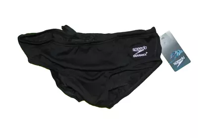 Speedo Black Brief Swimsuit 32 Men New Endurance • $21.60