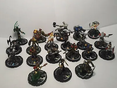 20 Rare Mage Knight Miniature LOT Figure Hero Monster Dungeon Dragon Pathfinder • $25.49