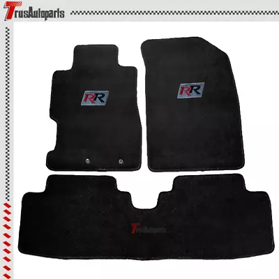 For 01-05 Civic & 02-05 Honda Civic Si Black Floor Mats Carpet 3PCS W/ RR • $57.99