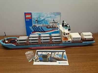 LEGO Maersk Line Container Ship 2010 Edition (10155) W/ Original Manual & Flyer • $274.99