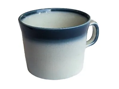 Blue Pacific Flat Mug Wedgwood Coffee Tea Cup Made In England Vintage 1969 • $10