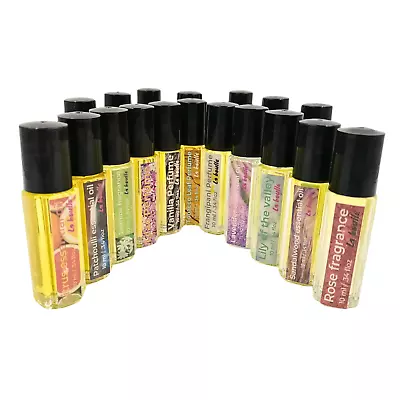 Perfume Oil Roll-On 10ml Fragrance Vegan Long Lasting Alcohol Free Attar. • £5.99