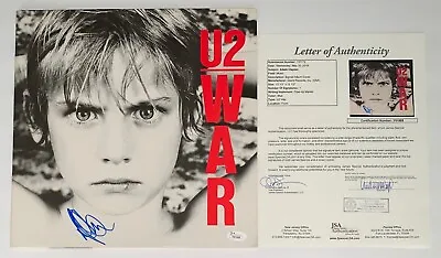 Adam Clayton Signed U2 War Record Album Jsa Loa Y61888 • $399.95