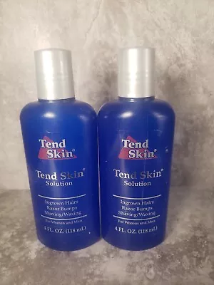 Tend Skin 4 Oz Solution For Ingrown Hair & Razor Burns (2PK BUNDLE) EXP 9/24 • $31.99